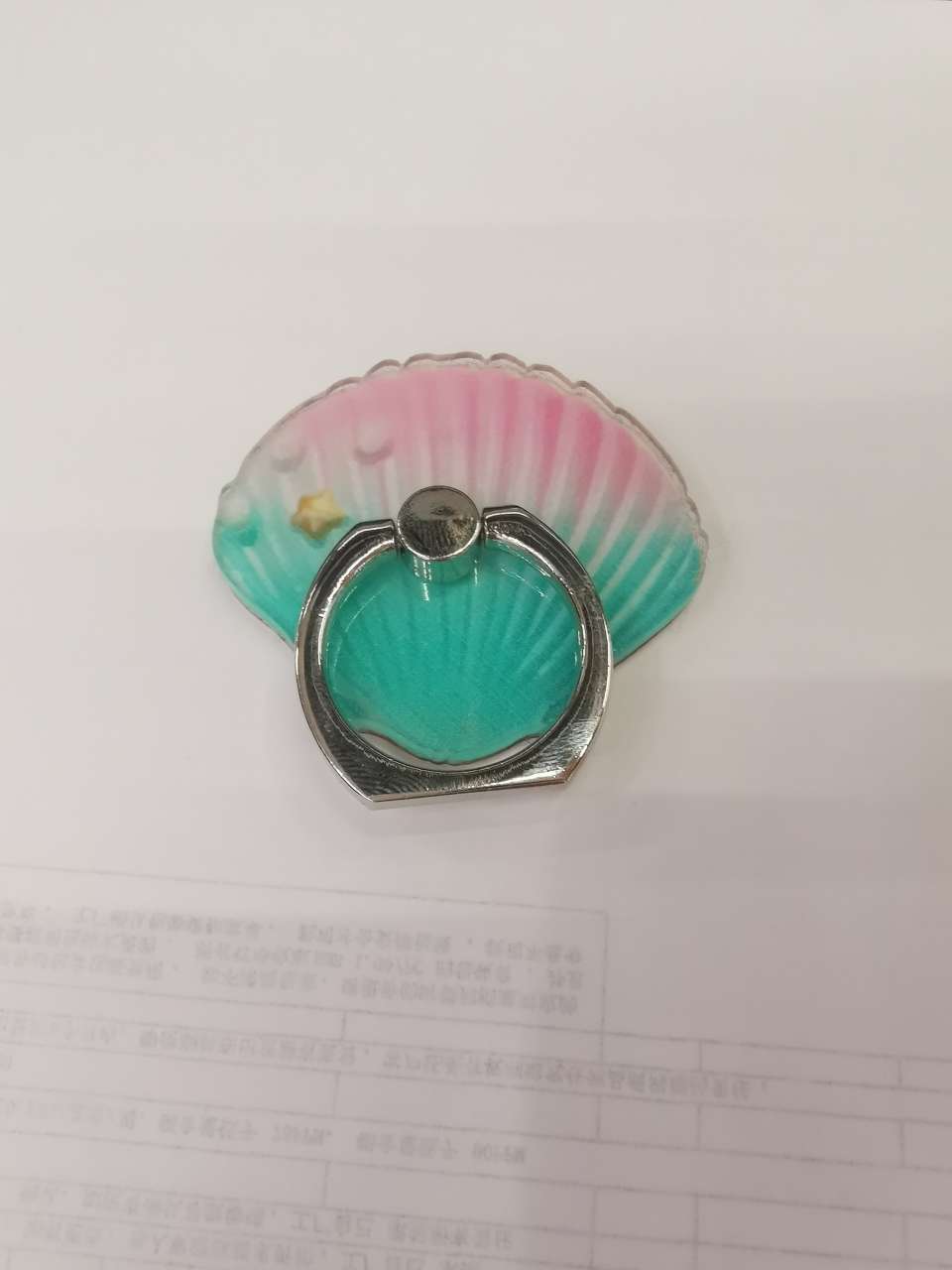 贝壳手机支架亚克力手机支架指环扣详情图5