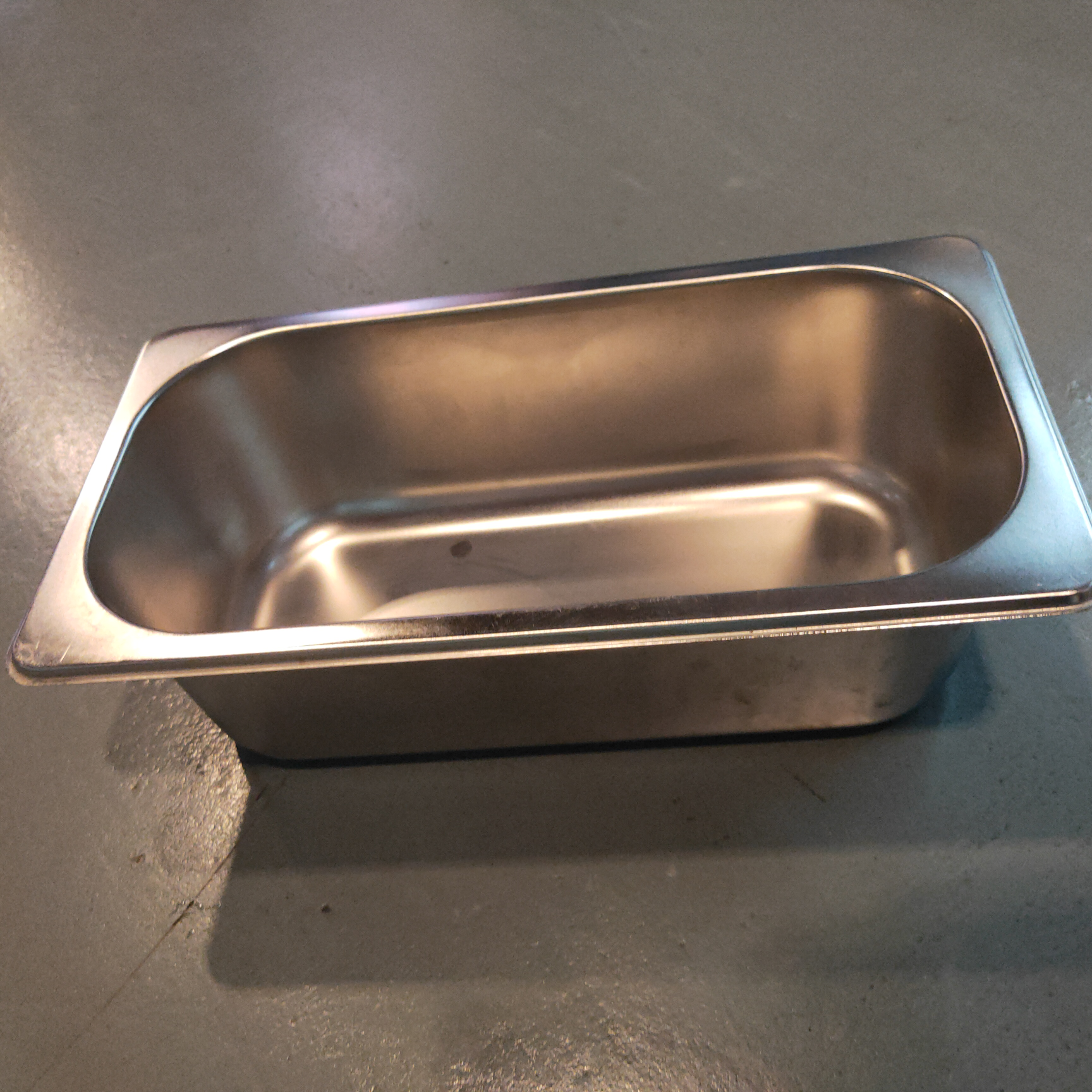 Stainless steel portion plates (without cover) 1/3*10