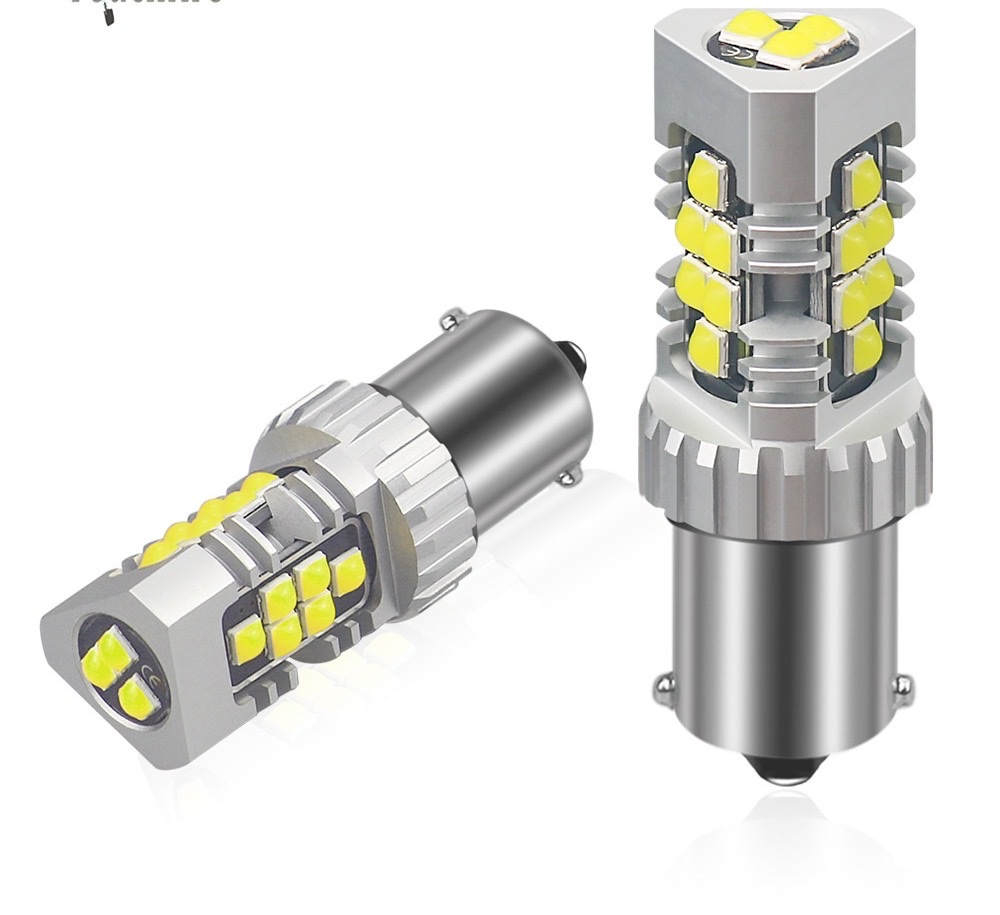 New high-brightness automotive LED 1156, 1157, T20, 3030 lamp beads, 21SMD brake lights, turn signals, reversing lights details Picture