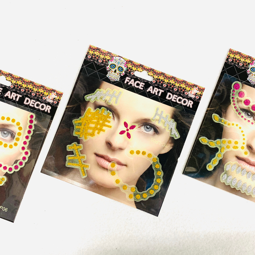 Manufacturers direct tattoo face paste scar Halloween face paste