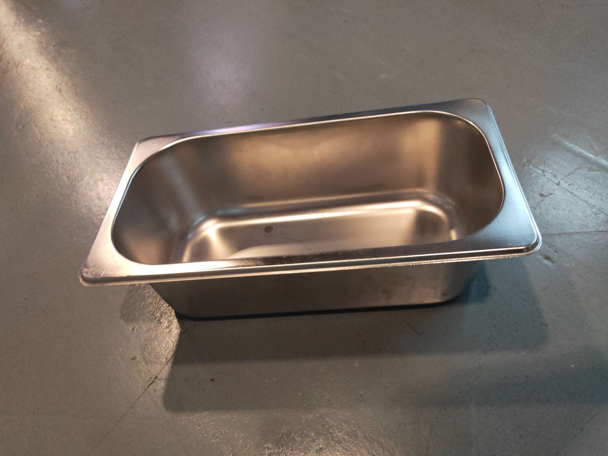 Stainless steel portion plates (without cover) 1/3*15 details Picture
