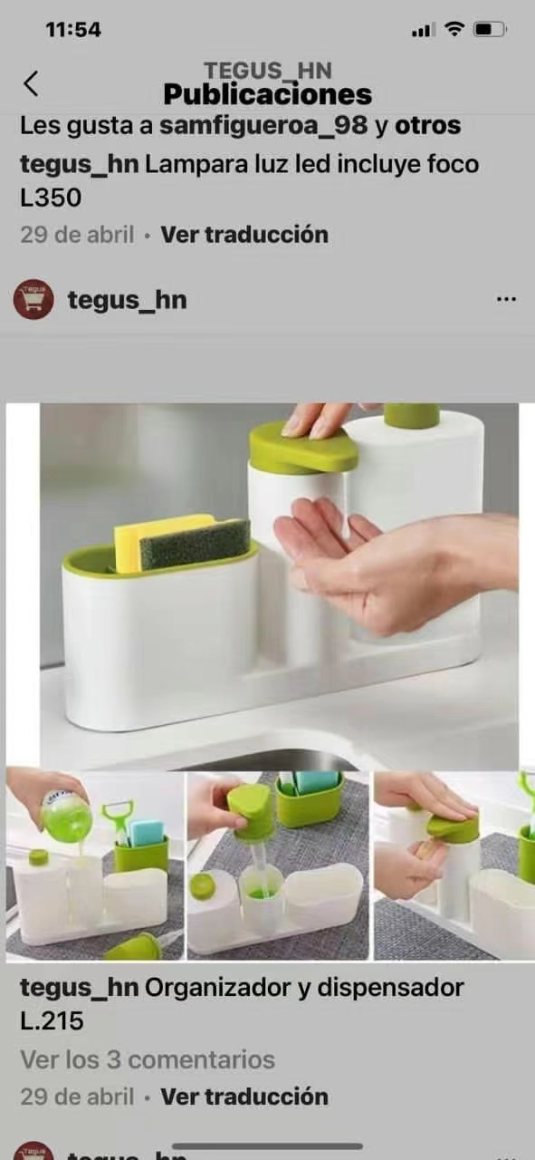 多功能收纳置物盒水槽皂液洗洁精洗手液器套装海绵刷洗碗布收纳2细节图