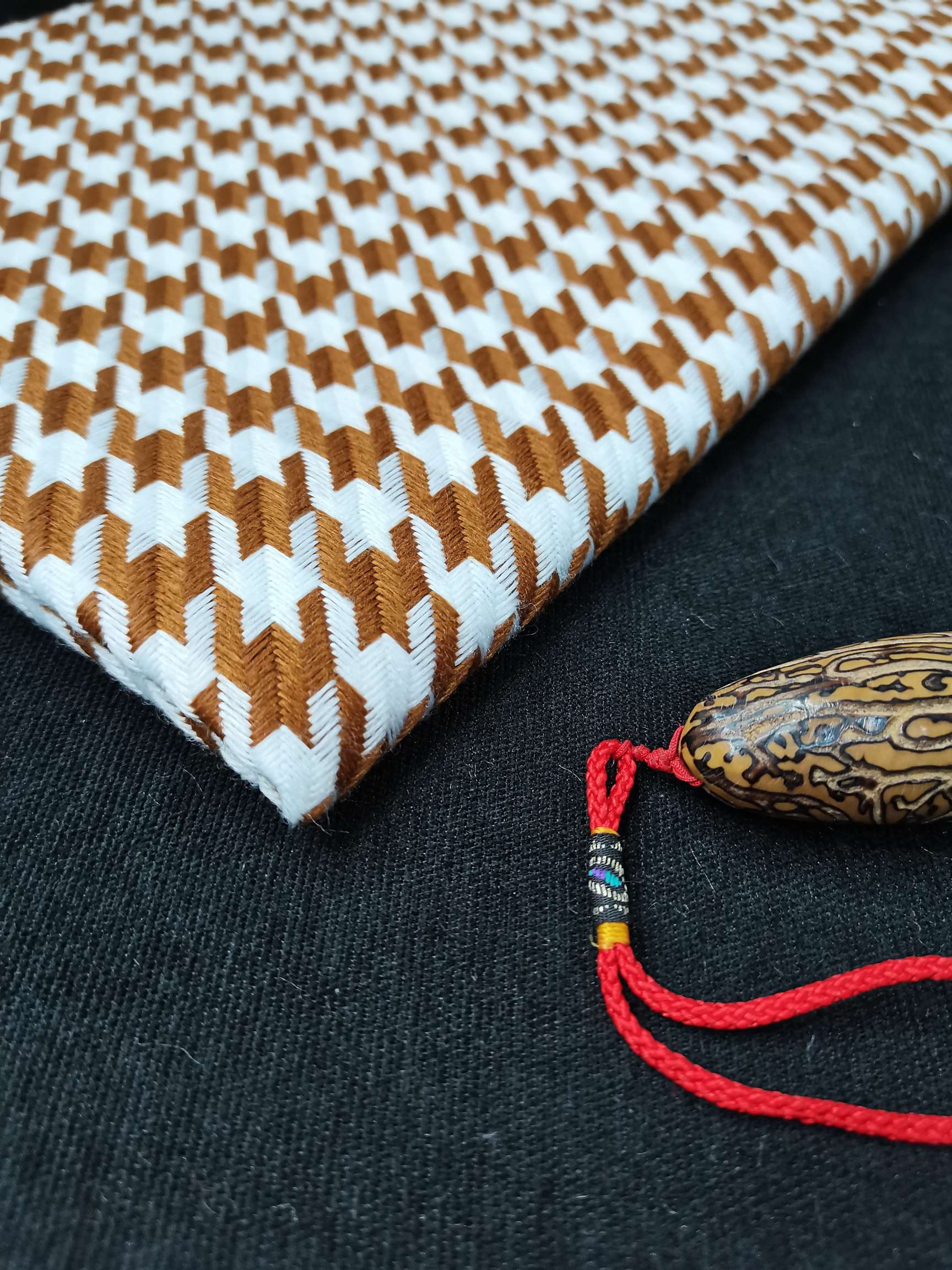 千鸟格  经典格子布 麻布 复合面料双色大千鸟格当季新款爆款厂家直销批发零售有现货详情16