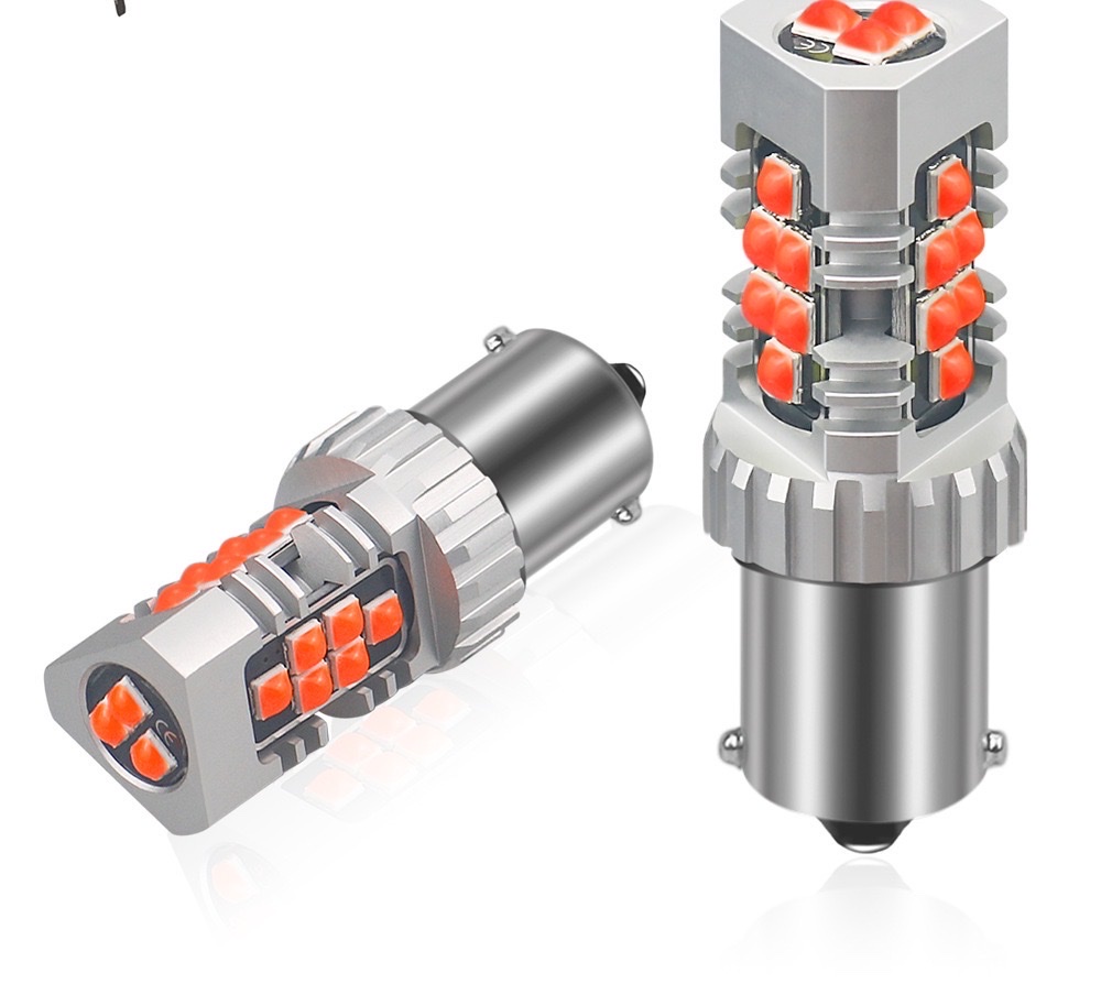 New high-brightness automotive LED 1156, 1157, T20, 3030 lamp beads, 21SMD brake lights, turn signals, reversing lights Application Scenario