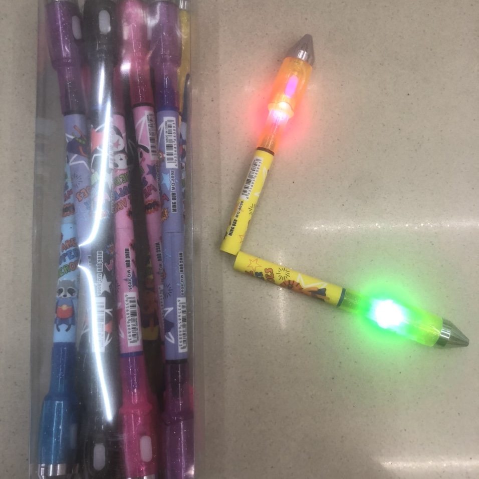 Double-section lamp pen