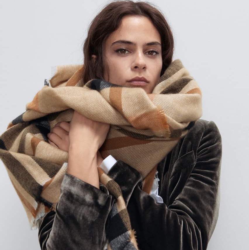 Z House Imitation Cashmere Scarf Shawl 60