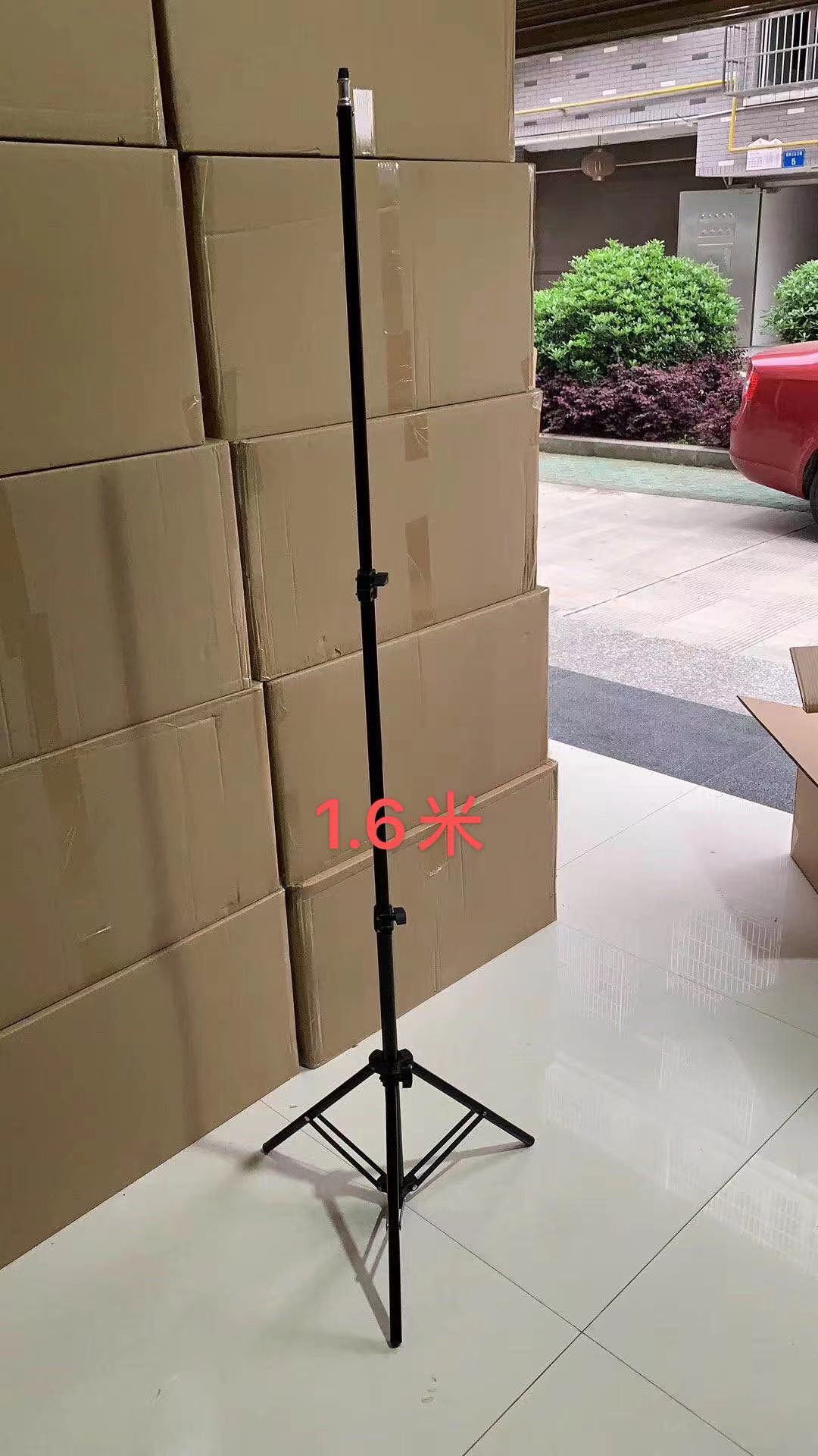 Tripod, tripod, fill light bracket, live streaming bracket, 1.6-meter bracket, mobile phone bracket, telescopic bracket Application Scenario