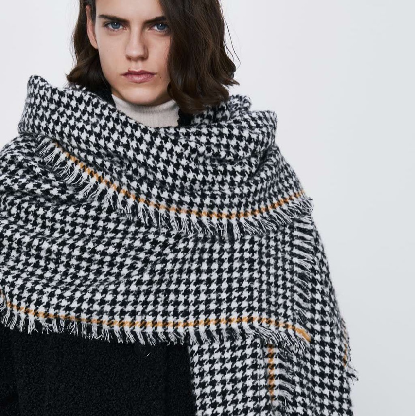 Z House Imitation Cashmere Scarf Shawl 56