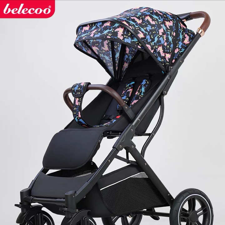 Belico baby stroller, three-fold stroller, baby stroller, lightweight high-view type