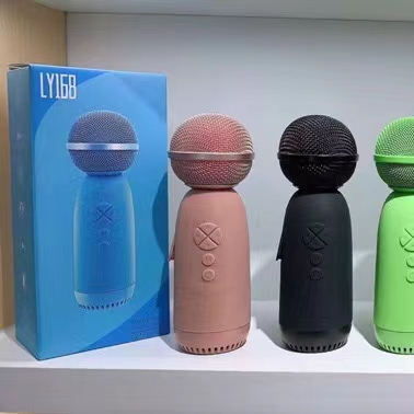 Microphone speaker [Celebration] Model: LY168 Unit size: 75.5mm*83mm Outer box size: 56.5✘49.2✘ 40.8cm