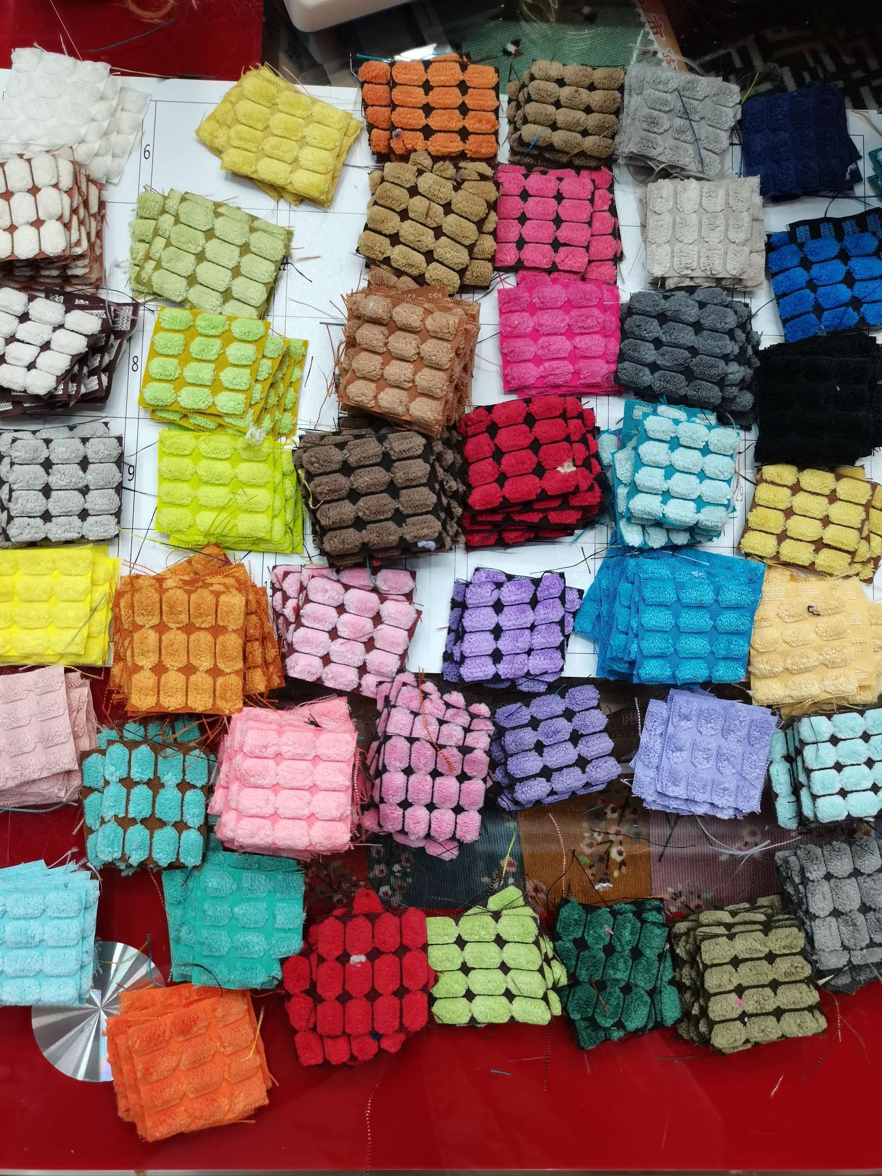 2.5玉米粒 灯芯绒 双色玉米粒 点子绒厂家直销零售批发现货线下实体店详情图4