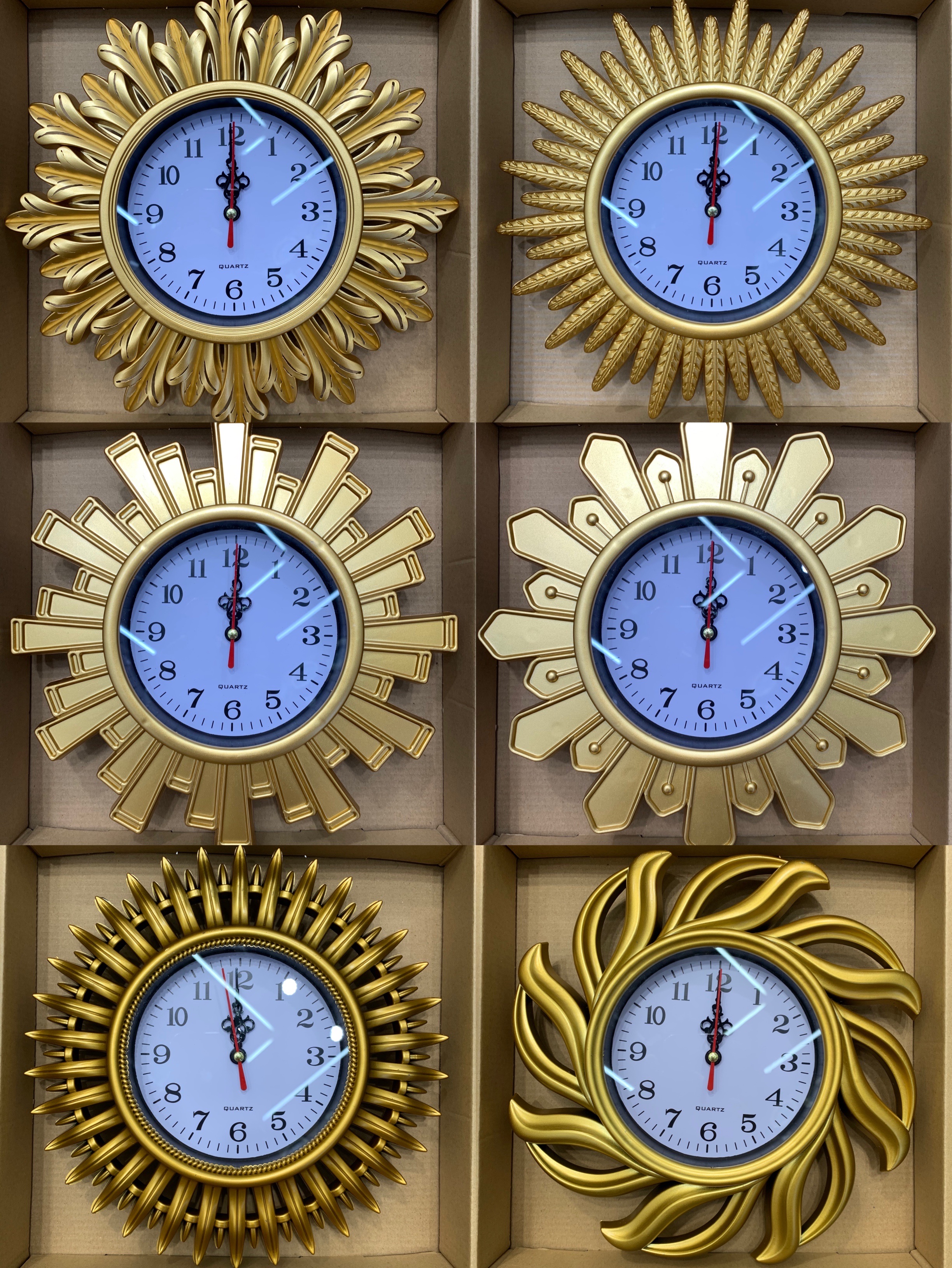 镂空挂钟产品图