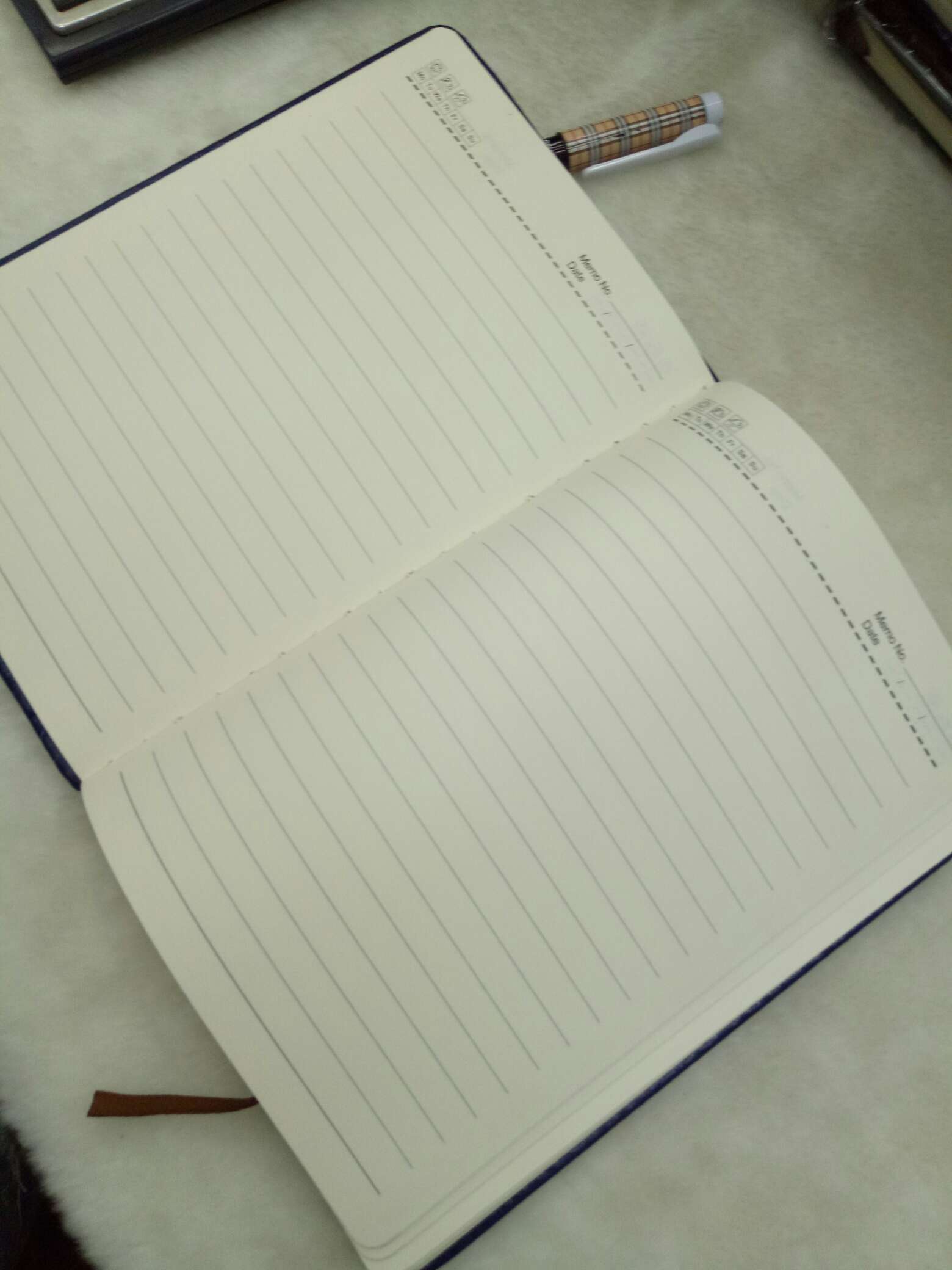 A 5(805-1 Blue) Paperback Paste This Business Record Office Supplies Batch Soft Surface Copy details Picture