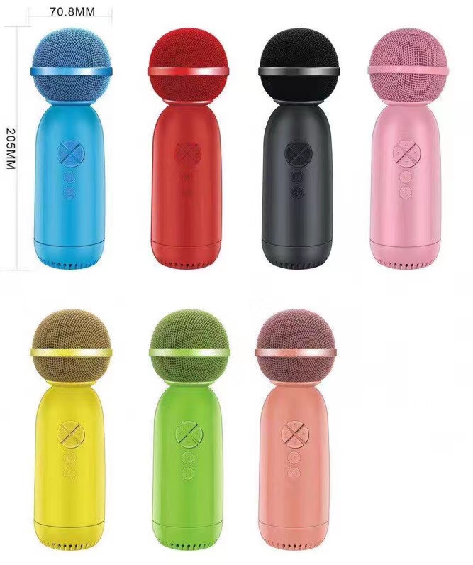 Microphone speaker [Celebration] Model: LY168 Unit size: 75.5mm*83mm Outer box size: 56.5✘49.2✘ 40.8cm Specification image