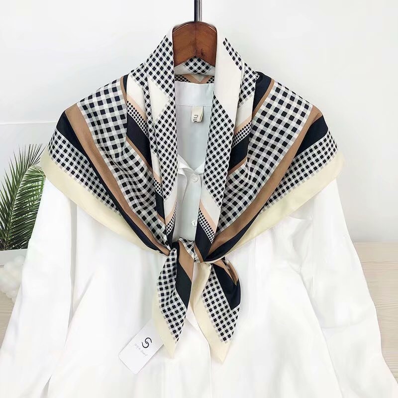Korean Fashion 90 Square Scarf 45