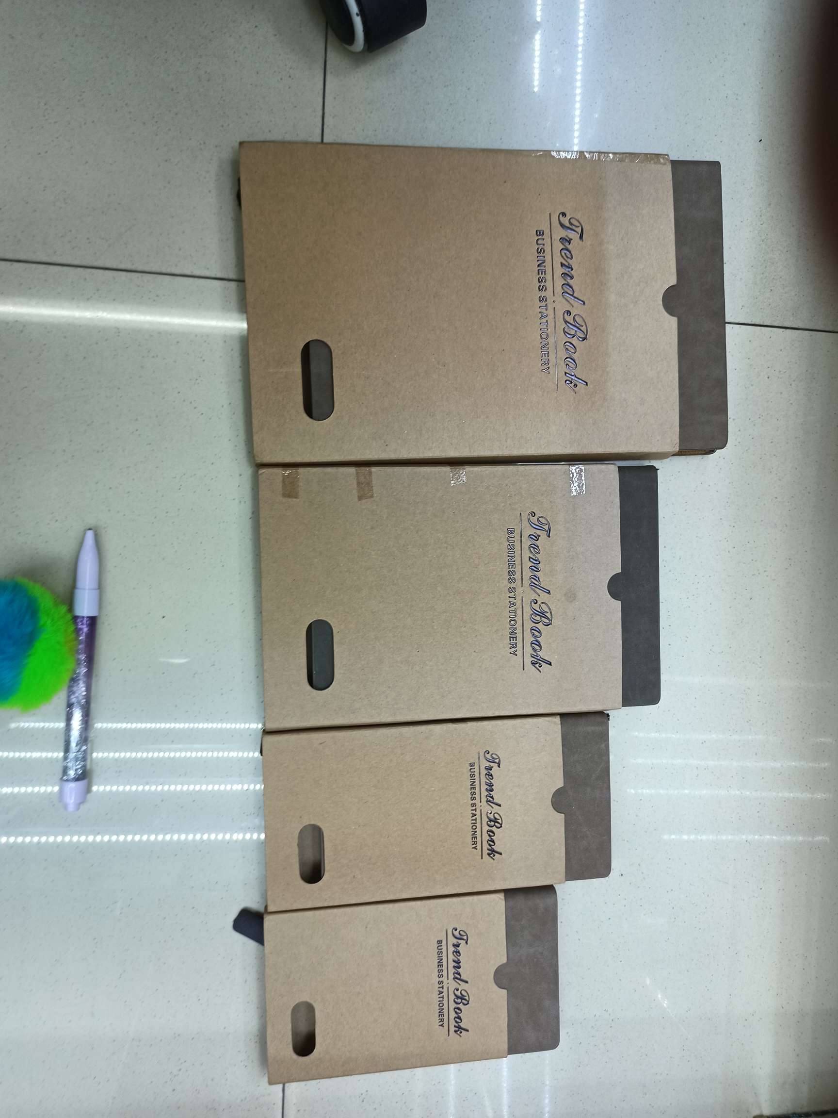 Jinxu Stationery Office Culture Paper Book Notebook Notepad With Box Phnom Penh A-18 Series details Picture
