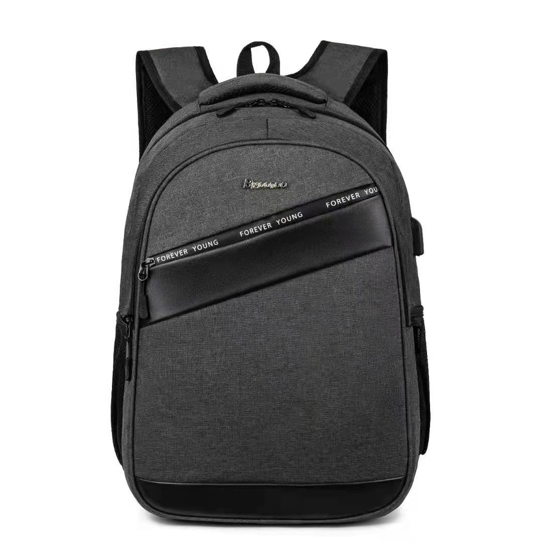 Backpacks for men, junior and senior high school students, business computer bags for college students, men's large-capacity travel bags, women's backpacks, Korean version details Picture