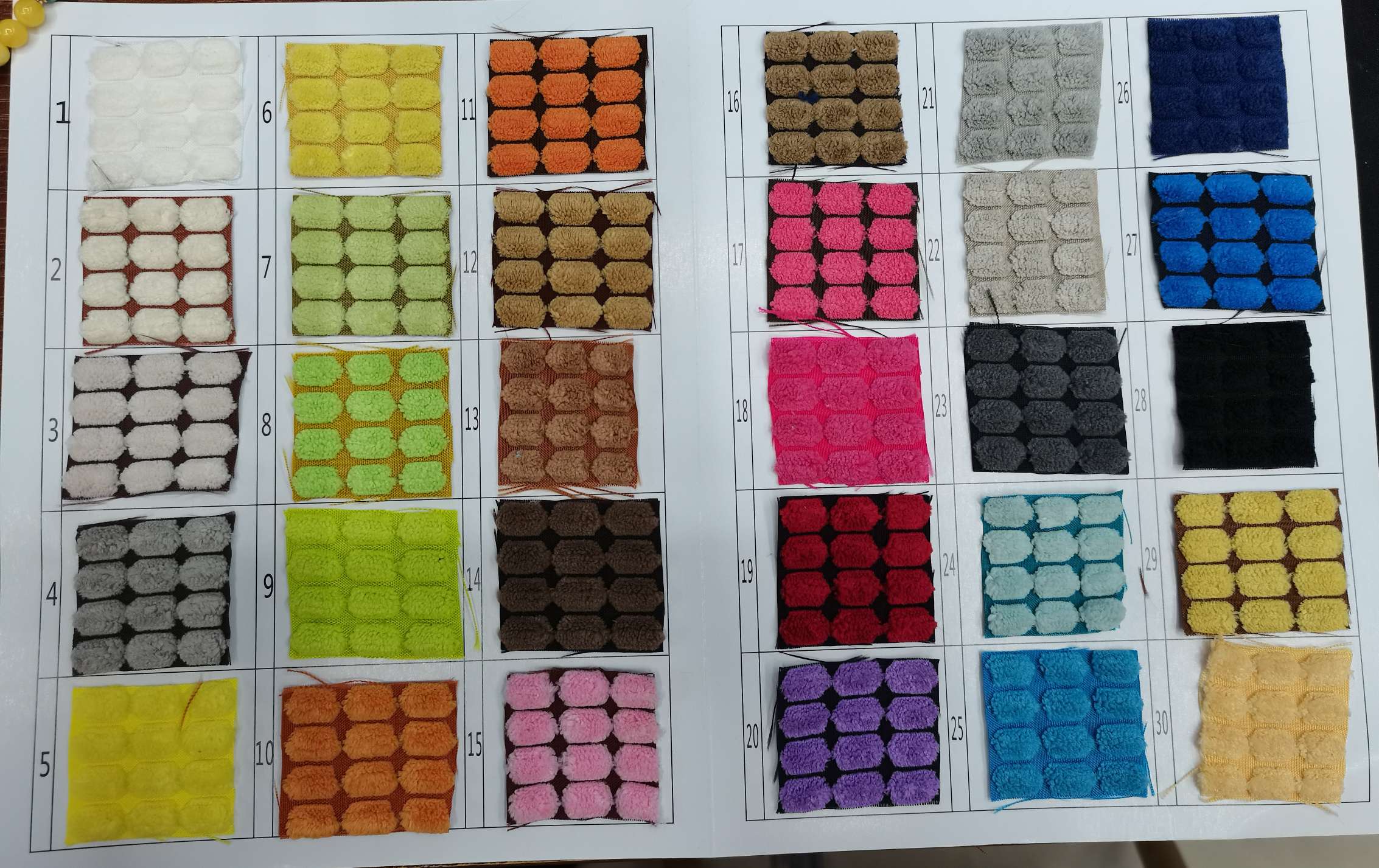 2.5玉米粒 灯芯绒 双色玉米粒 点子绒厂家直销零售批发现货线下实体店详情2