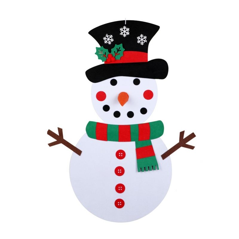 大雪人（红）圣诞玩具儿童玩具圣诞用品挂件可爱