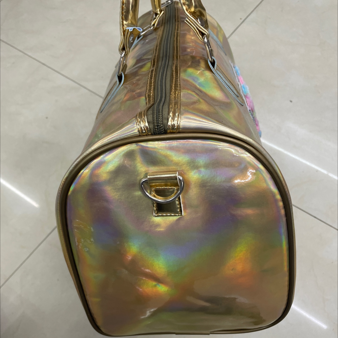 Laser travel bag handbag details Picture
