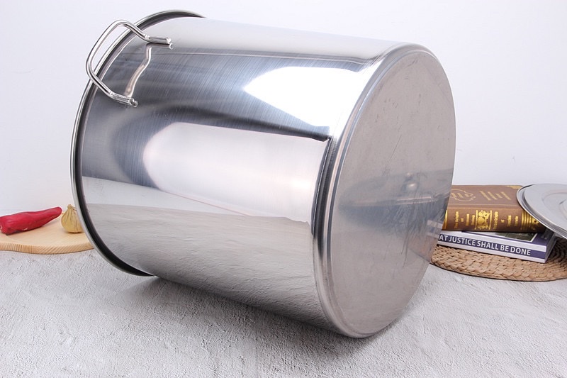 30cm不锈钢汤桶 加厚钢桶 饭店商用汤桶详情图6