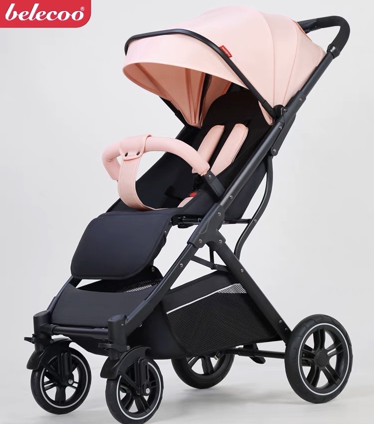 Baby stroller, Belico high view children's stroller, newborn baby stroller, three-fold stroller Application Scenario