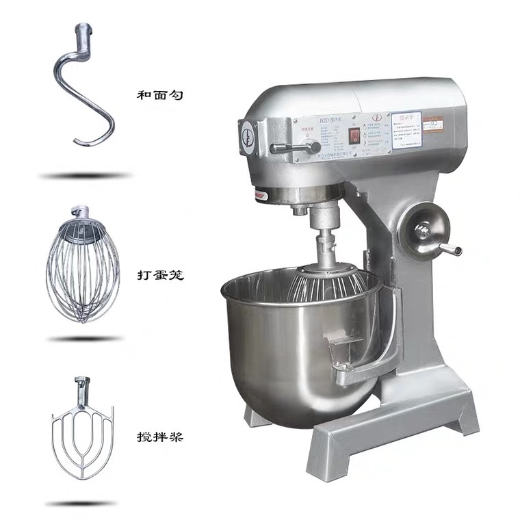 B30 egg beater is a commercial multi-functional egg beater, mixer and dough mixer details Picture