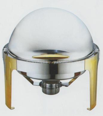 Circular full flip cover buffet stove YD-721GH gold-plated ∮350mm details Picture