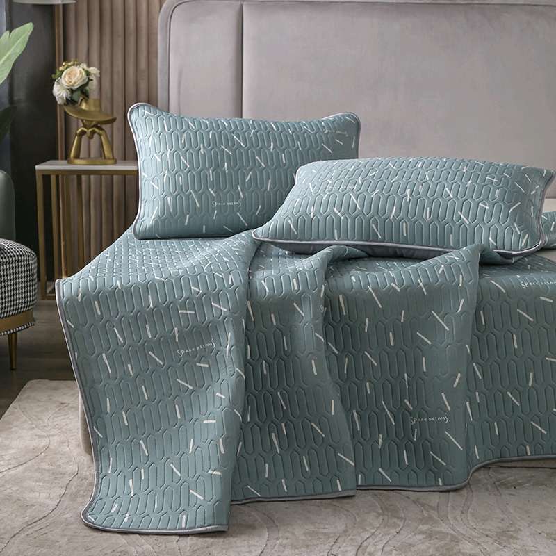 新款可机洗水洗乳胶垫凉席详情图8