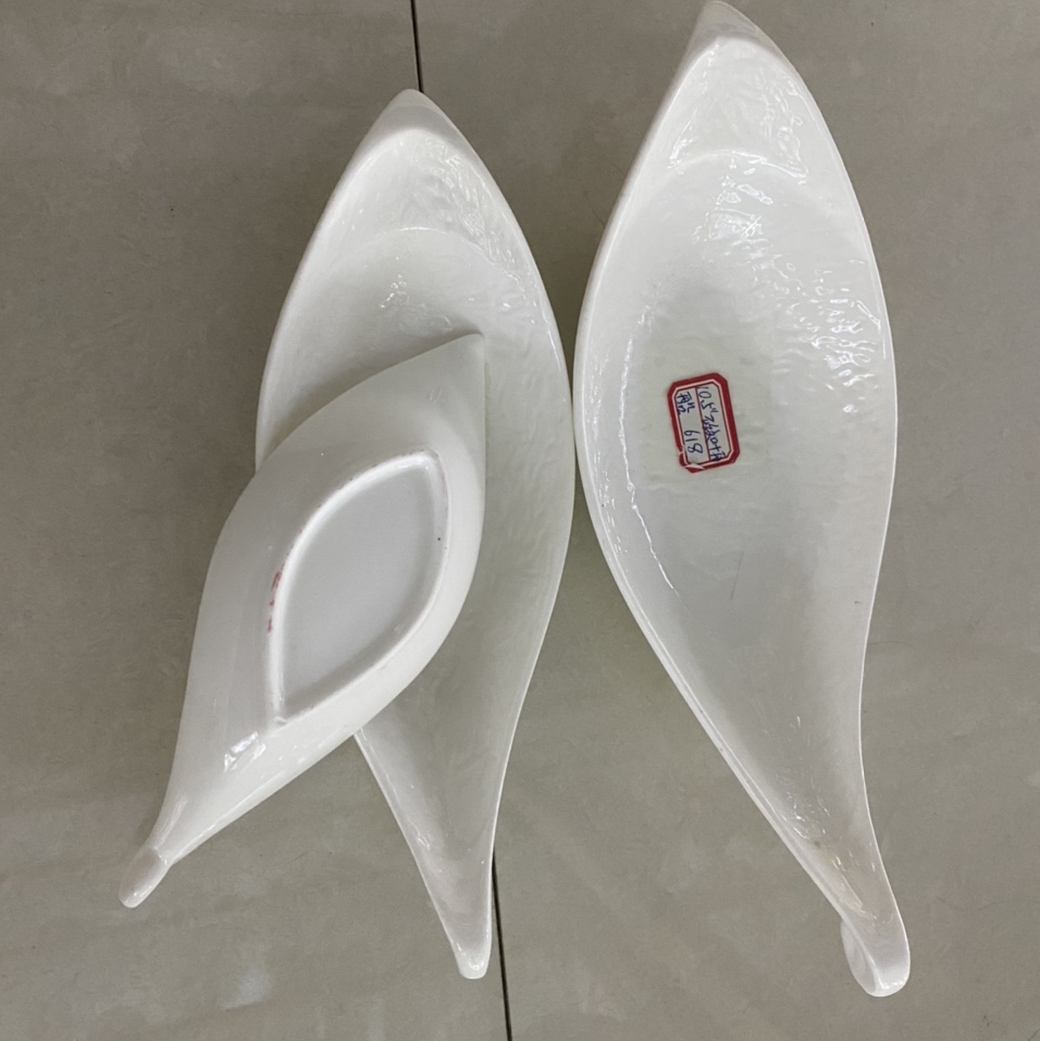 18寸石纹叶船