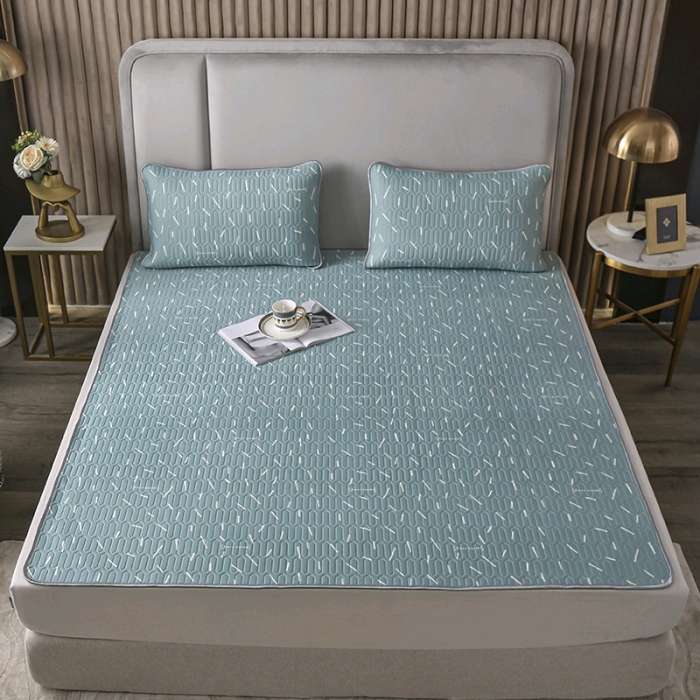 新款可机洗水洗乳胶垫凉席详情图12