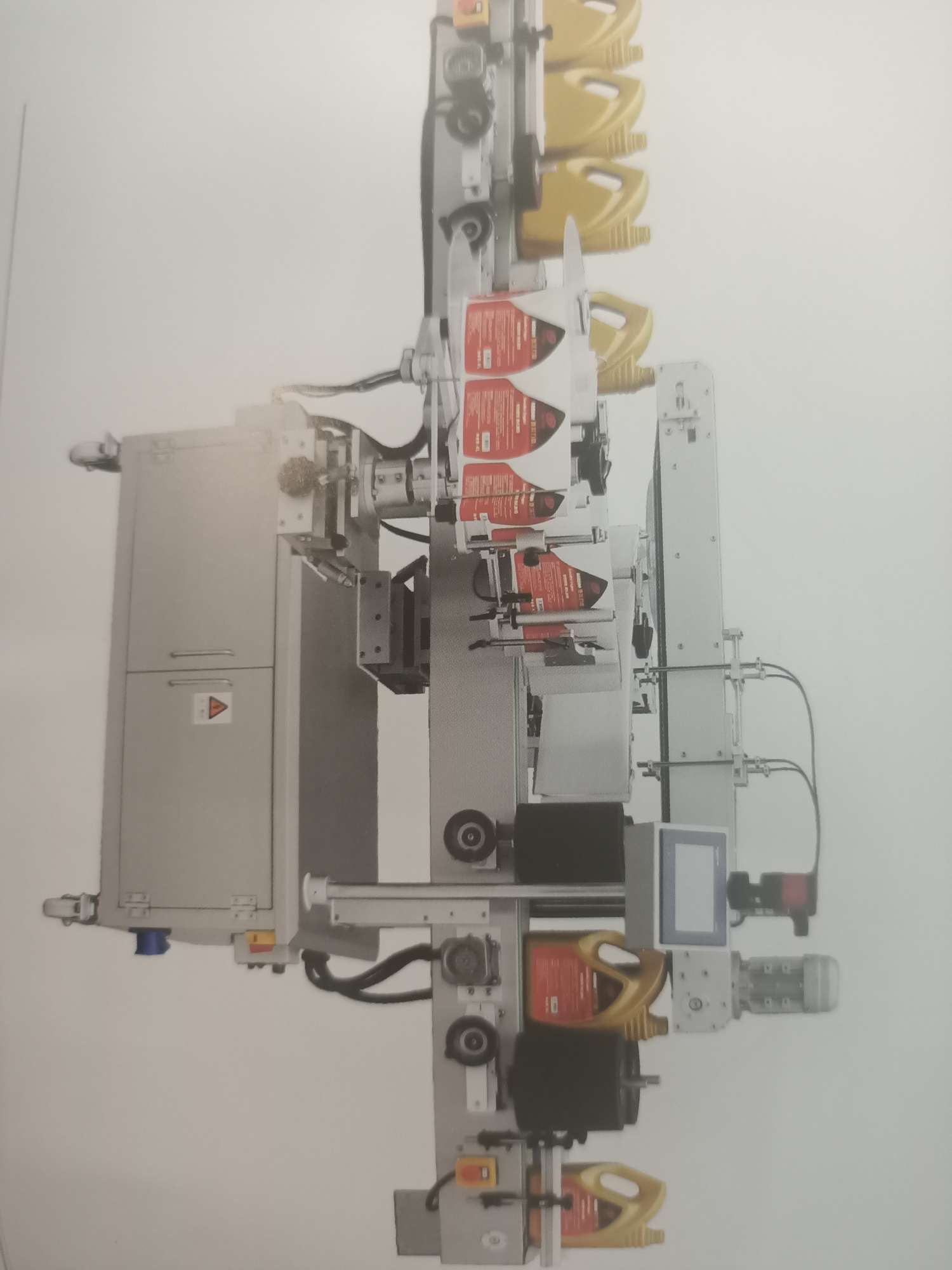 Double-sided labeling machine details Picture