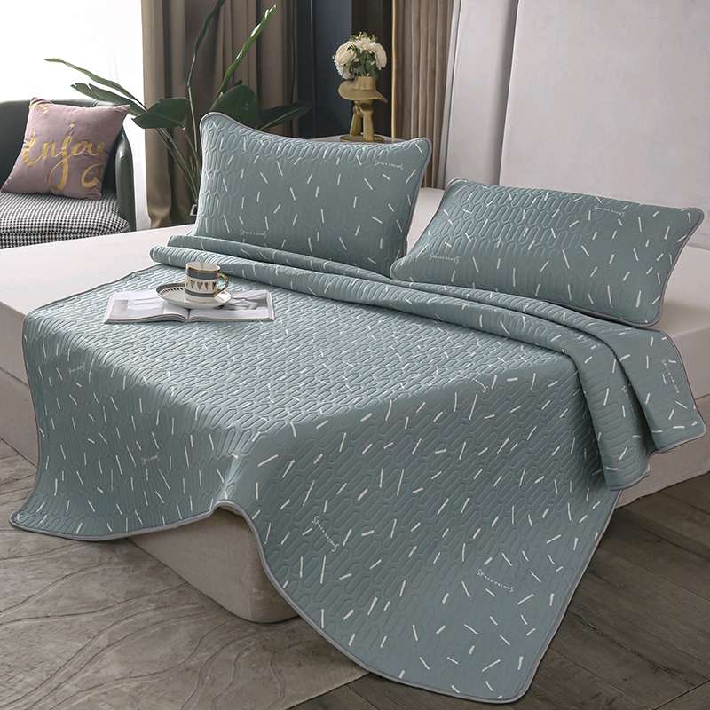 新款可机洗水洗乳胶垫凉席详情图7