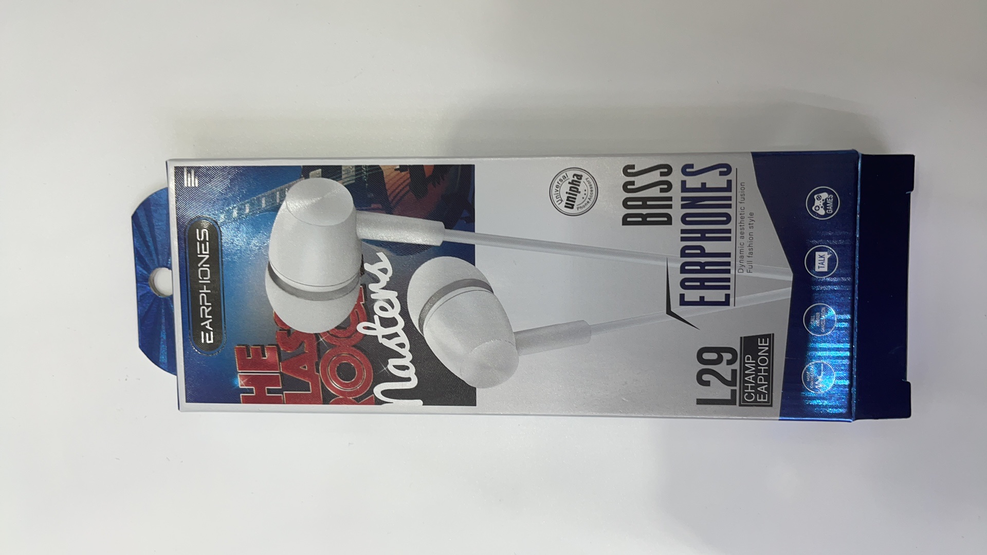 手机专用线控耳机实物图