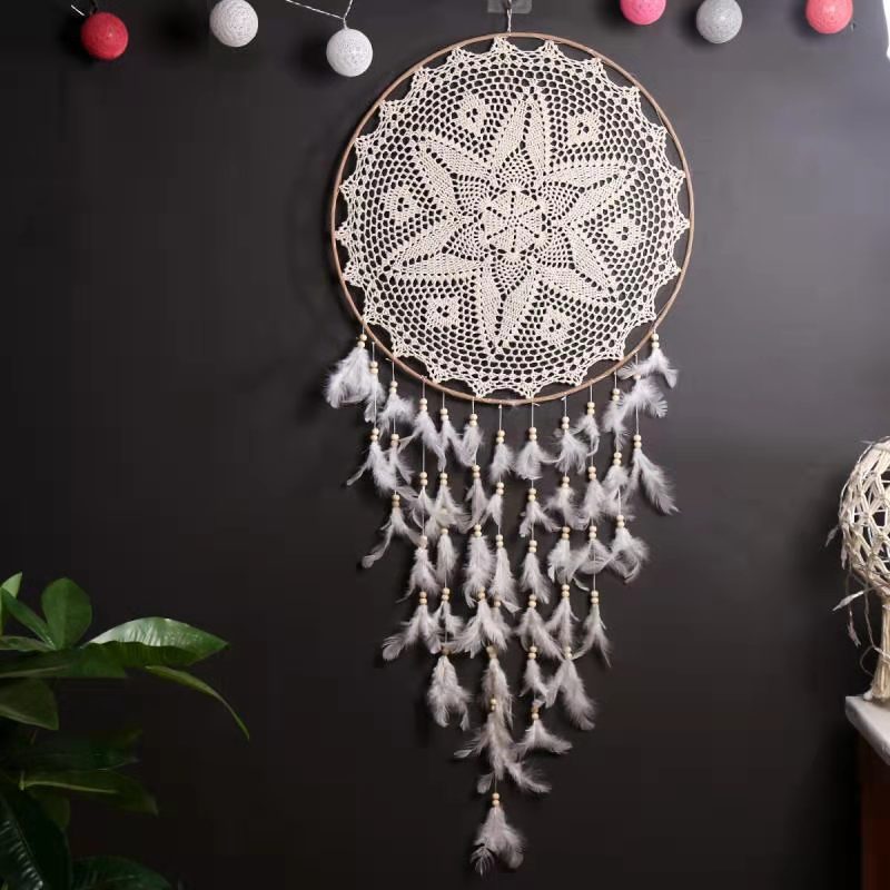Extra-large dreamcatcher Lace dreamcatcher Application Scenario