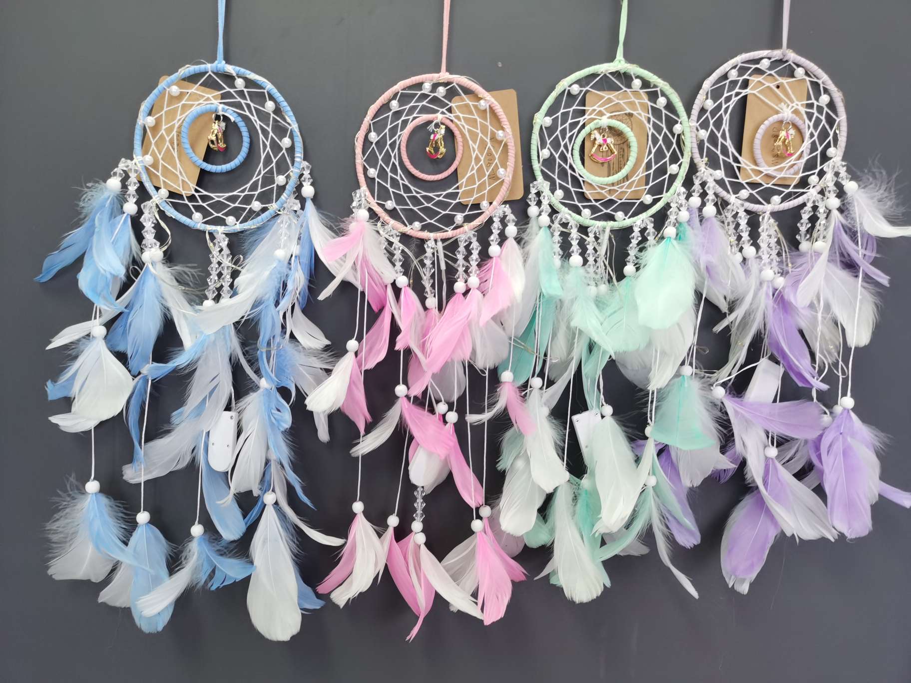 Carousel dreamcatcher with light dreamcatcher details Picture
