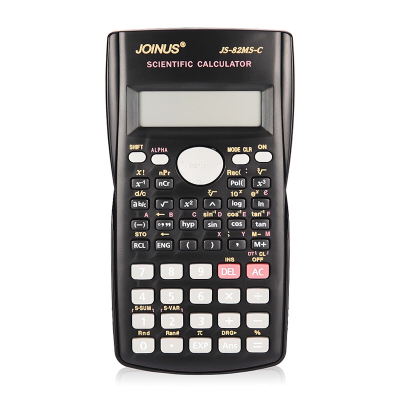 众成JS82MS-C英文版小屏幕学生计算器 函数计算器考试中学生适用 