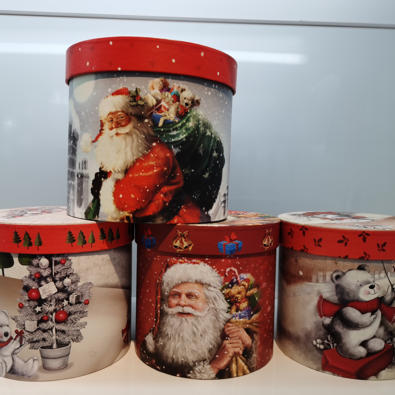 圣诞3礼盒礼品 圣诞礼品盒