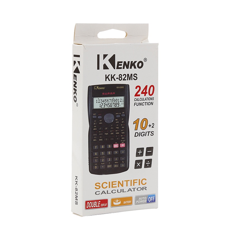 KENKO佳宜KK-82MS 学生考试专用计算器   科学函数机 