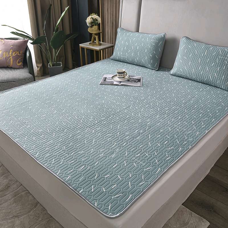 新款可机洗水洗乳胶垫凉席产品图