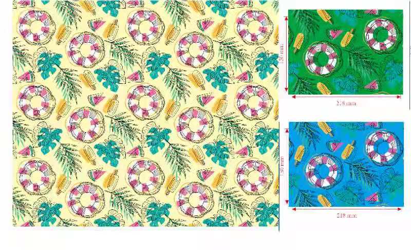 Large ice silk bag details Picture