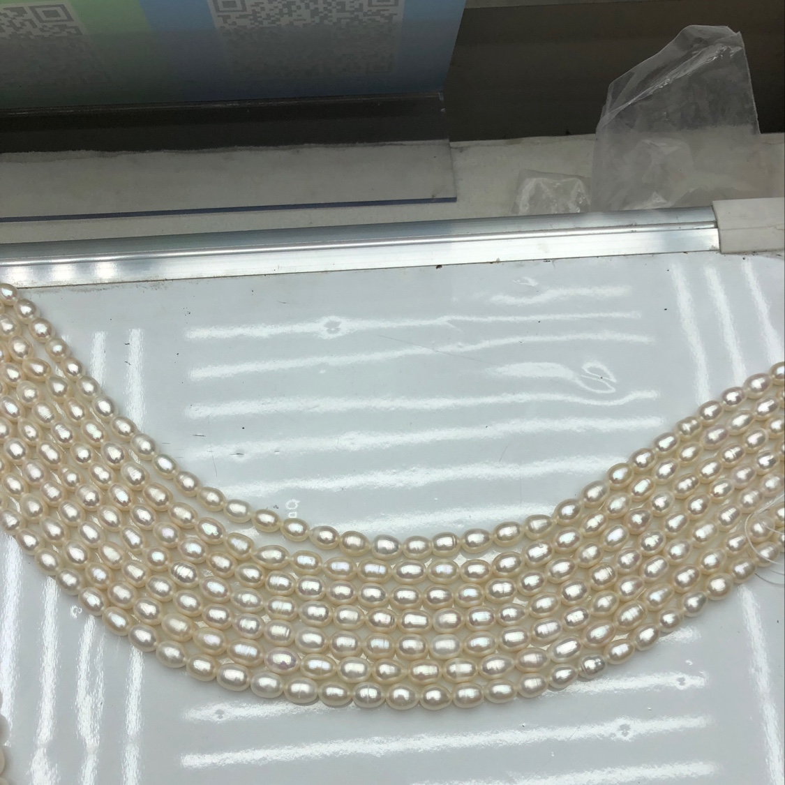 8一9天然淡水米形细节图