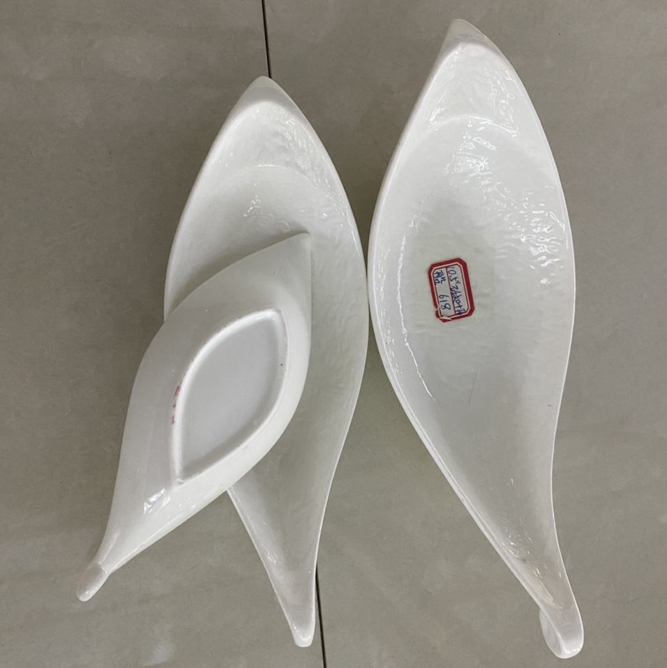 10.5寸石纹叶船
