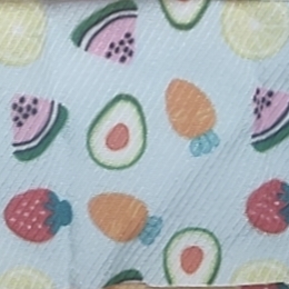 Mainstream Cloth Printing Fabric Raw Material Mainstream Cloth Printing Fabric Raw Material Fruit Blue Cloth