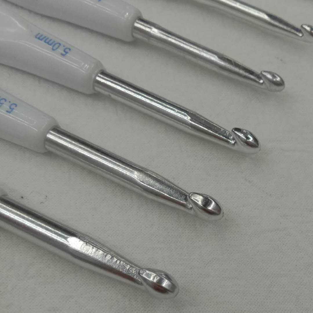 塑料铝头钩针套装细节图