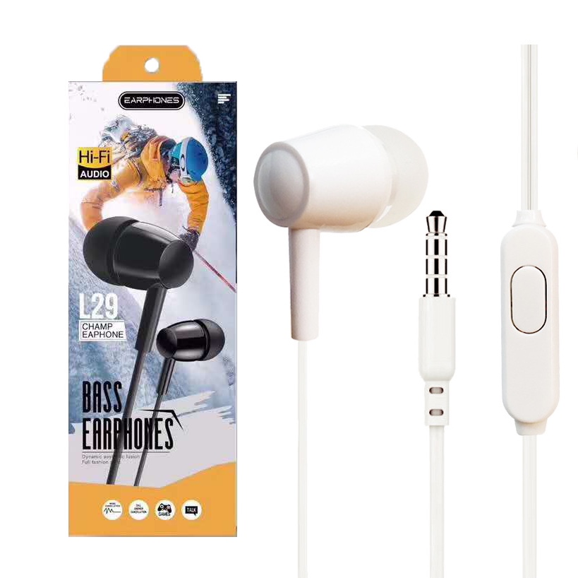 新款适用于苹果安卓国产手机耳机入耳式盒装带麦电脑耳机礼品厂家 直供 现货