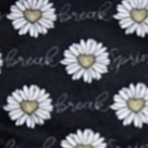 Mainstream Cloth Printing Fabric Raw Material Mainstream Cloth Printing Fabric Raw Material Small Daisy Black Cloth full figure