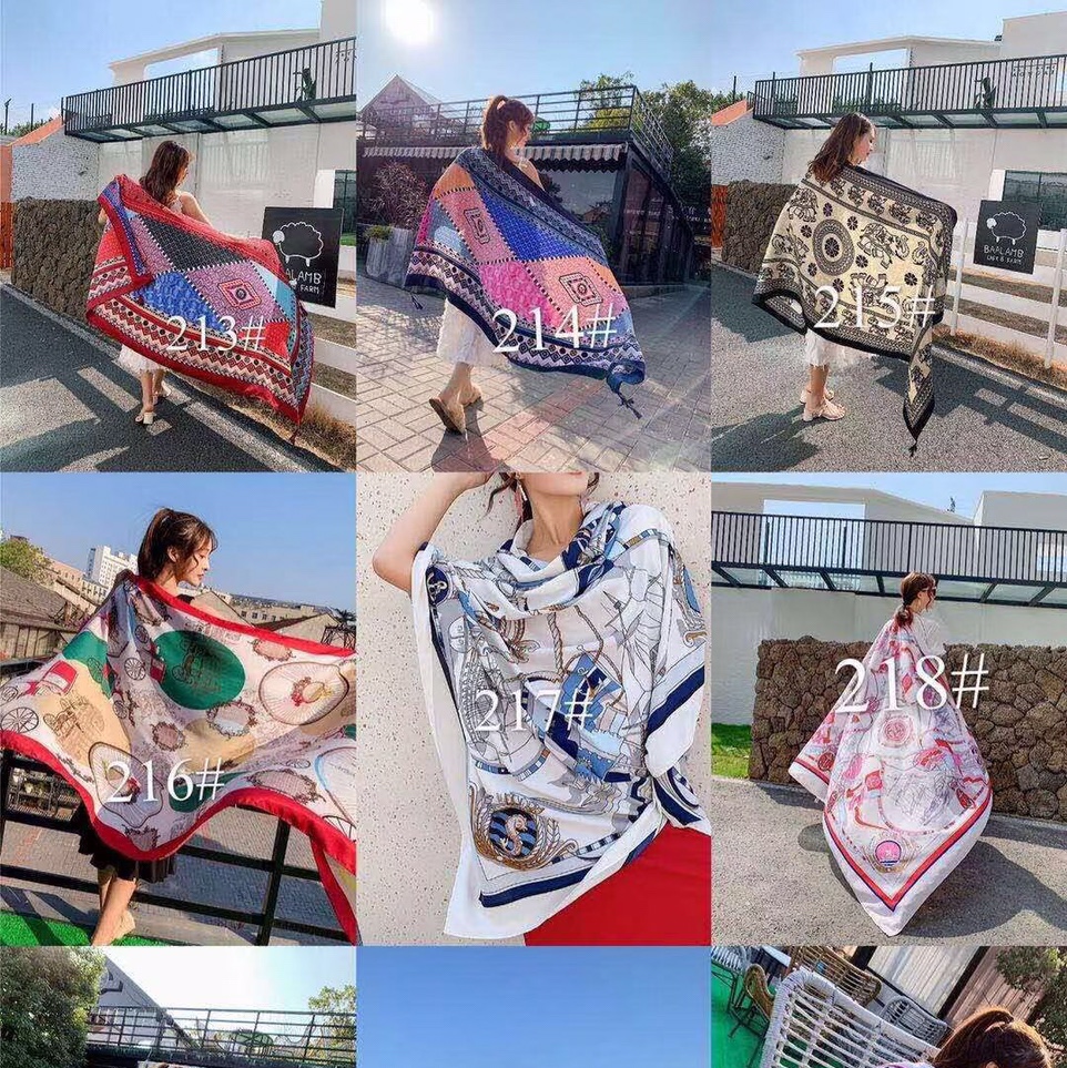 Clan Style Beach Scarf Shawl 63
