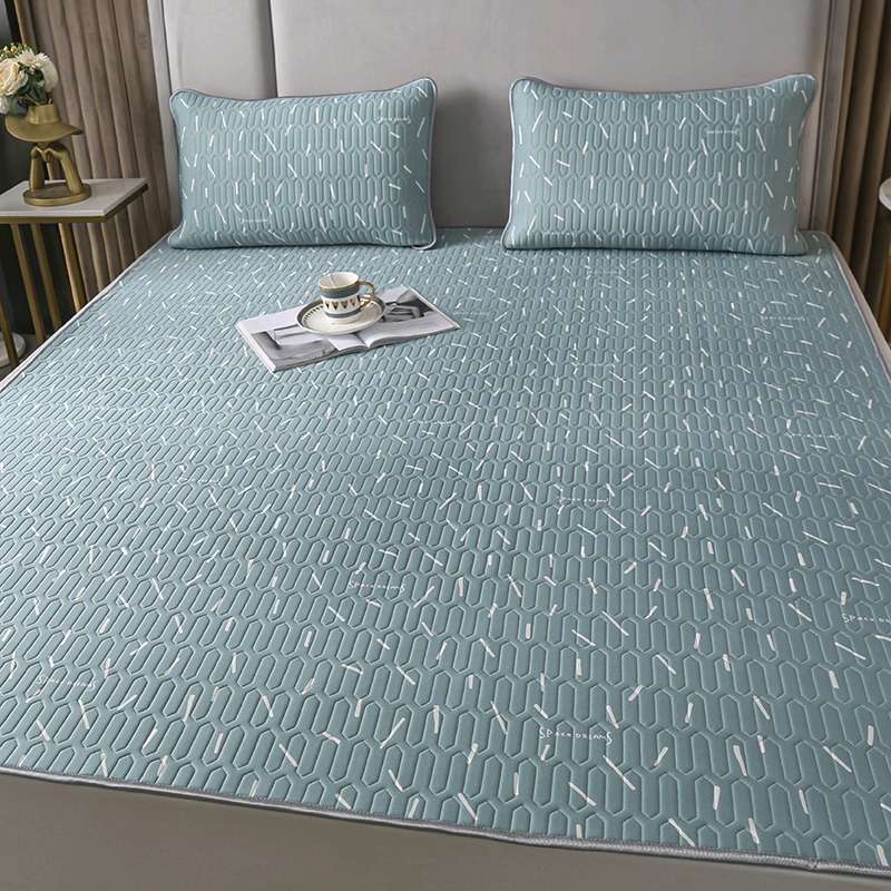 新款可机洗水洗乳胶垫凉席详情图3