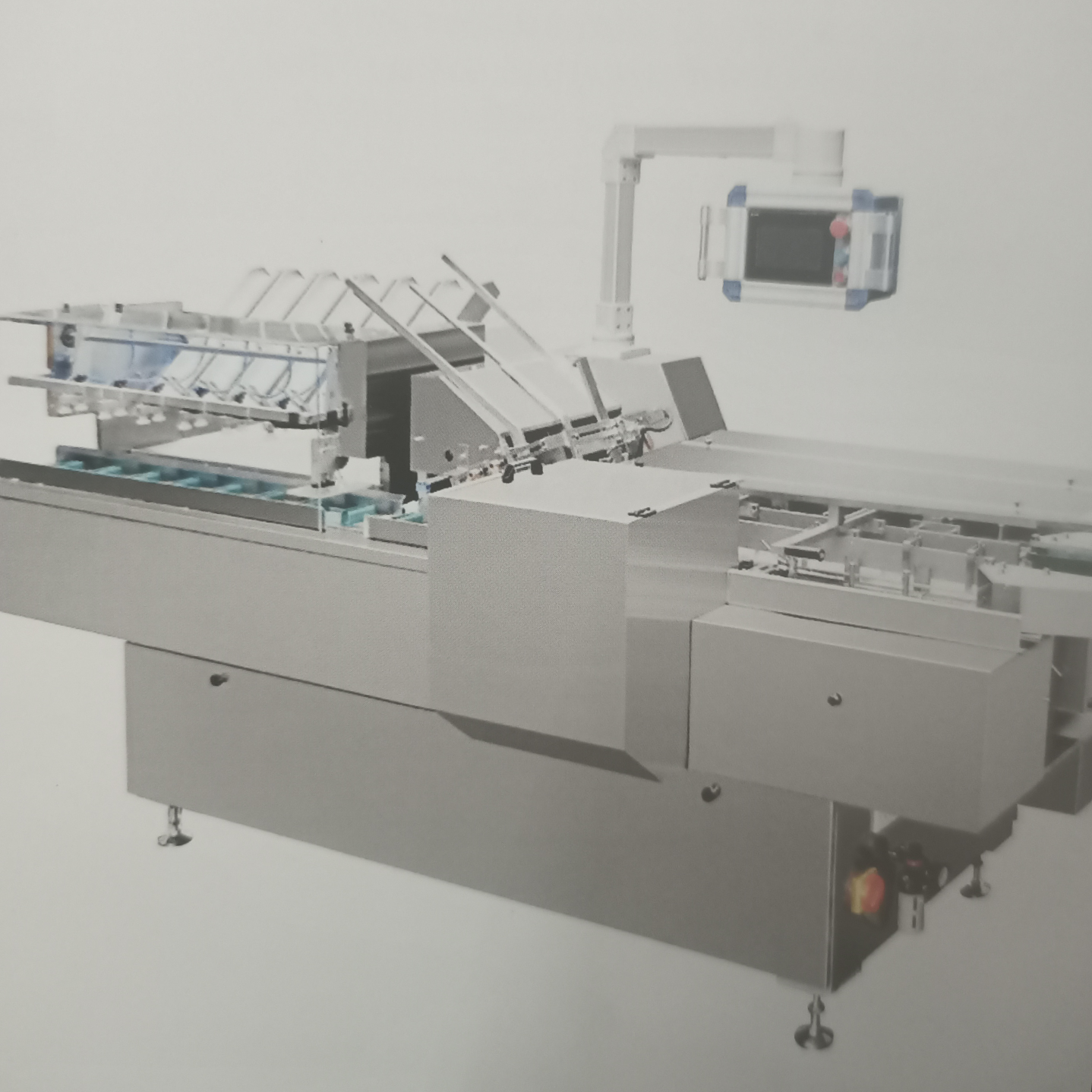 Multi-functional horizontal automatic cartoning machine